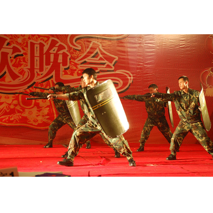 預(yù)備役警衛(wèi)排表演