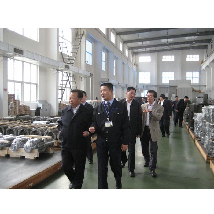 常州市市長(zhǎng)王偉成視察天山重工