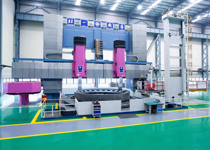 10米雙柱立式車銑復合加工中心